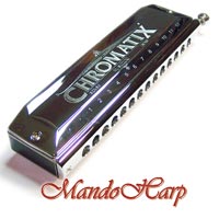 MandoHarp - Suzuki Chromatic Harmonica - SCX-56 'Chromatix' 14-Hole