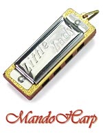 MandoHarp - Hohner Miniature Diatonic Harmonica - 39/8 Little Lady