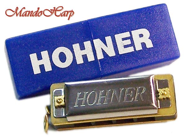 MandoHarp - Hohner Miniature Diatonic Harmonica - 125/8 Mini Harp