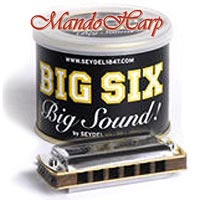 MandoHarp - Seydel Harmonica - 16666 Big Six Classic Blues