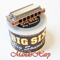 MandoHarp - Seydel Harmonica - 16666 Big Six Classic Blues