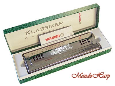 MandoHarp - Hohner Tremolo Harmonica - 56/96 Echo Harp Double-Sided