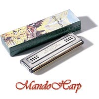 MandoHarp - Hohner Tremolo Harmonica - 56/96 Echo Harp Double-Sided