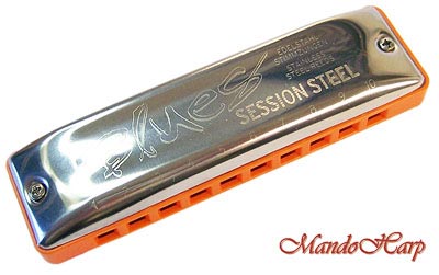 MandoHarp - Seydel Harmonica - 10301 Blues Session Steel