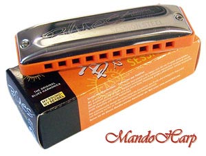 MandoHarp - Seydel Harmonica - 10301 Blues Session Steel