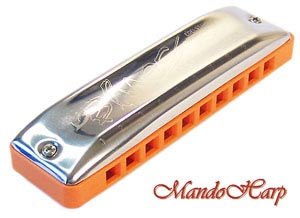 MandoHarp - Seydel Harmonica - 10301 Blues Session Steel