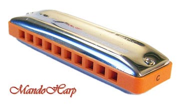 MandoHarp - Seydel Harmonica - 10301 Blues Session Steel
