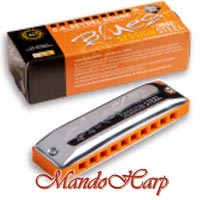 MandoHarp - Seydel Harmonica - 10301 Blues Session Steel