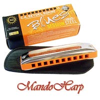 MandoHarp - Seydel Harmonica - 10301 Blues Session Steel
