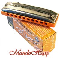 MandoHarp - Seydel Harmonica - 10301 Blues Session Steel