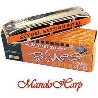 MandoHarp - Seydel Harmonica - 10301 Blues Session Steel
