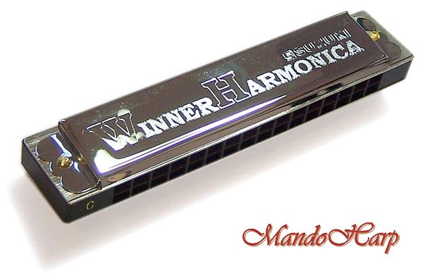 MandoHarp - Suzuki Tremolo Harmonica - W-16 'Winner'