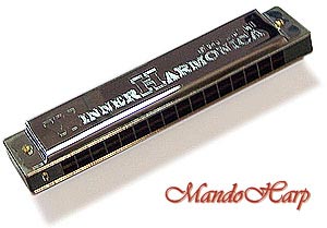 MandoHarp - Suzuki Tremolo Harmonica - W-16 'Winner'