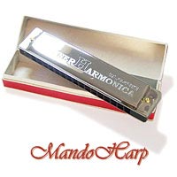 MandoHarp - Suzuki Tremolo Harmonica - W-16 'Winner'