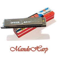 MandoHarp - Suzuki Tremolo Harmonica - W-16 'Winner'