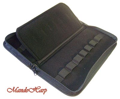 MandoHarp - Seydel Harmonica Case - 910000 Softcase for 14 Harmonicas