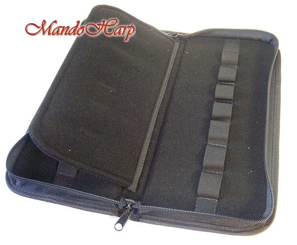 MandoHarp - Seydel Harmonica Case - 910000 Softcase for 14 Harmonicas