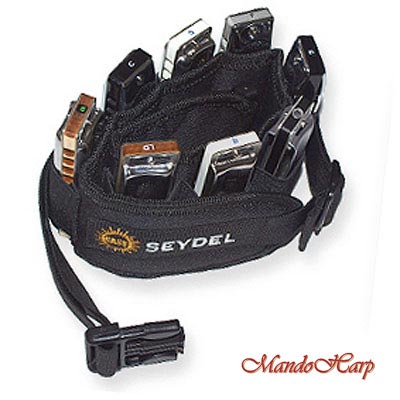 MandoHarp - Seydel Harmonica Belt - 930000 Smart-Belt for 8 Blues Harmonicas
