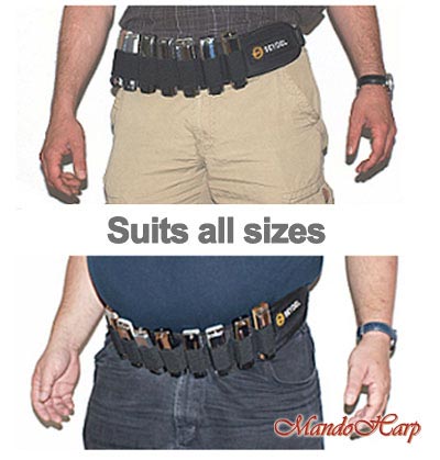 MandoHarp - Seydel Harmonica Belt - 930000 Smart-Belt for 8 Blues Harmonicas
