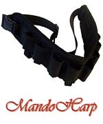 MandoHarp - Seydel Harmonica Belt - 930000 Smart-Belt for 8 Blues Harmonicas