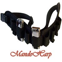 MandoHarp - Seydel Harmonica Belt - 930000 Smart-Belt for 8 Blues Harmonicas