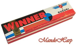 MandoHarp - Suzuki Tremolo Harmonica - W-20 'Winner