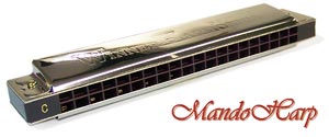 MandoHarp - Suzuki Tremolo Harmonica - W-20 'Winner