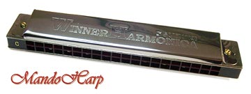 MandoHarp - Suzuki Tremolo Harmonica - W-20 'Winner