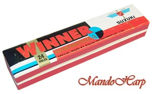 MandoHarp - Suzuki W-24 'Winner' Tremolo Harmonica