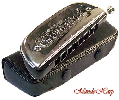 MandoHarp - Hohner Chromatic Harmonica - 250/32 Chrometta 8-hole