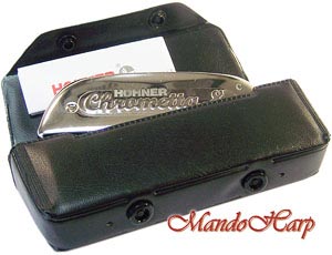 MandoHarp - Hohner Chromatic Harmonica - 250/32 Chrometta 8-hole