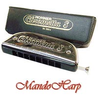 MandoHarp - Hohner Chromatic Harmonica - 250/32 Chrometta 8-hole