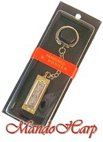 MandoHarp - Hohner Miniature Diatonic Harmonica - 109/8 Little Lady with Key Ring