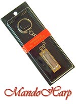 MandoHarp - Hohner Miniature Diatonic Harmonica - 109/8 Little Lady with Key Ring