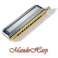 MandoHarp - Hohner Chromatic Harmonica - 7544/48 Amadeus Professional Model