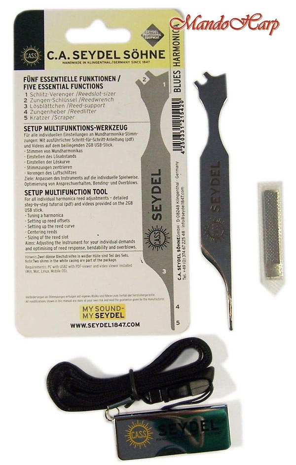 MandoHarp - Seydel 40004 Soundcheck Vol. 3 - SETUP PACK