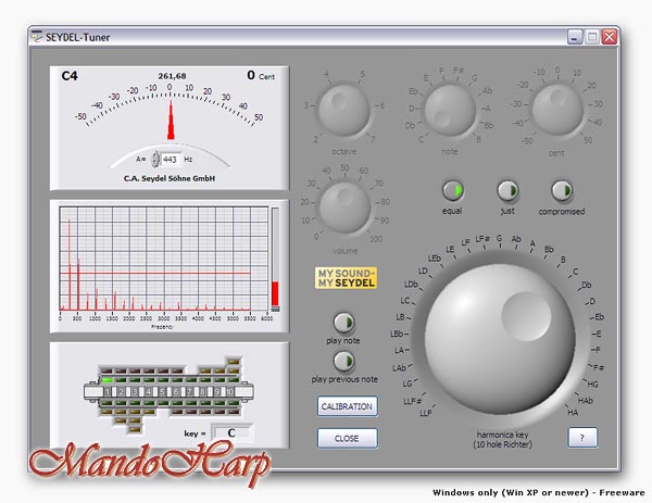MandoHarp - Seydel 40004 Soundcheck Vol. 3 - SETUP PACK