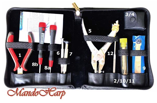 MandoHarp - Seydel Harmonica Toolkit - 900000 Toolkit for Reed Replacement