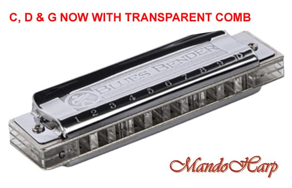 MandoHarp - Hohner Harmonica - 586/20 Blues Bender PAC