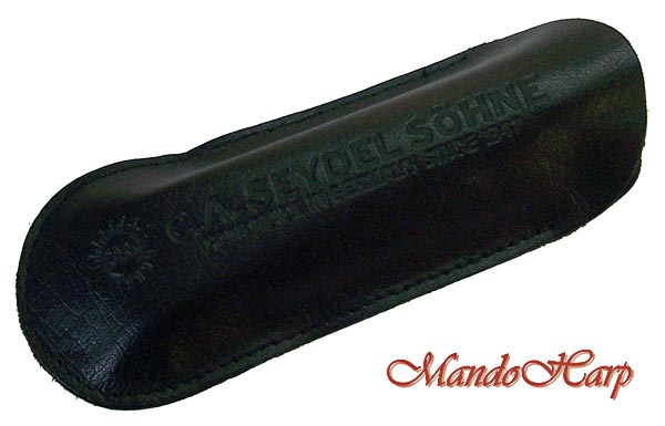 MandoHarp - Seydel Harmonica Bag - 701 Leather Bag for Diatonic/Blues Harmonicas