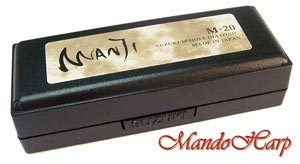 MandoHarp - Suzuki Diatonic Harmonica - M-20 Manji