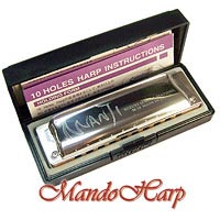 MandoHarp - Suzuki Diatonic Harmonica - M-20 Manji