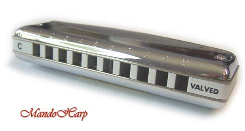 MandoHarp - Suzuki MR-350V ProMaster Valved Diatonic Harmonica