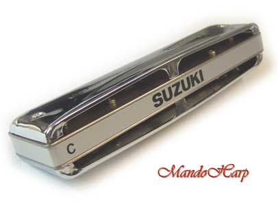 MandoHarp - Suzuki MR-350V ProMaster Valved Diatonic Harmonica