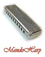 MandoHarp - Suzuki MR-350V ProMaster Valved Diatonic Harmonica