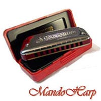 MandoHarp - Hohner 542/20 Golden Melody Diatonic Harmonica - 542/20 Golden Melody