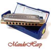 MandoHarp - Hohner Diatonic Harmonica - 533/20 Blues Harp MS