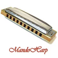 MandoHarp - Hohner Diatonic Harmonica - 533/20 Blues Harp MS