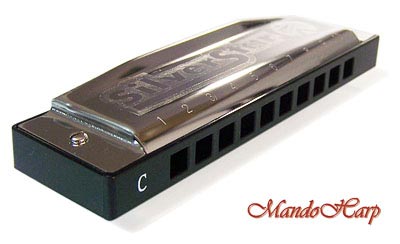 MandoHarp - Hohner Diatonic Harmonica - 50401 Silver Star