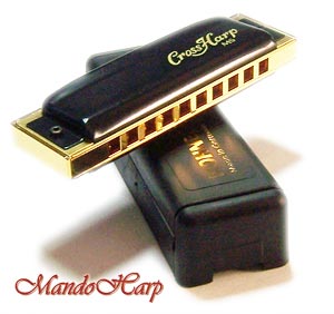 MandoHarp - Hohner Diatonic Harmonica - 565/20 Cross Harp MS